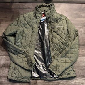 Columbia Sage Green Quilted Jacket
